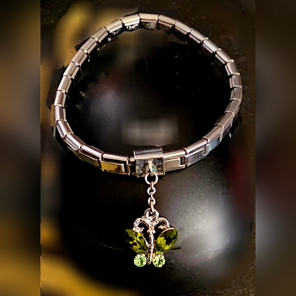 5mm Italian Charm Bracelet w/Charm